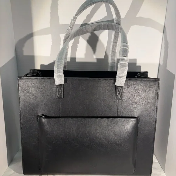 NWT BÉIS Large La Grande Fourre-Tout  Bag Black - Picture 4 of 16